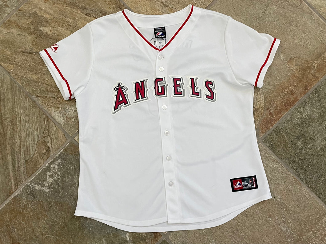 Vintage Anaheim Angels Albert Pujols Majestic Baseball Jersey, Size Women’s XL