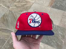 Load image into Gallery viewer, Vintage Philadelphia 76ers Sports Specialties Script Snapback Basketball Hat
