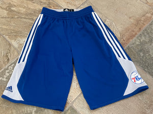 Philadelphia 76ers Team Issued Adidas Basketball Shorts, Size Large