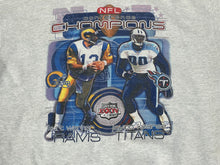 Load image into Gallery viewer, Vintage St. Louis Rams Tennessee Titans Super Bowl XXXIV Pro Player Football Sweatshirt, Size XXL