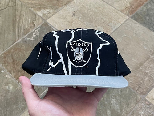 Vintage Oakland Raiders Logo Athletic Sharktooth Snapback Football Hat –  Stuck In The 90s Sports