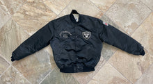 Load image into Gallery viewer, Vintage Los Angeles Raiders Starter Satin Football Jacket, Size XL