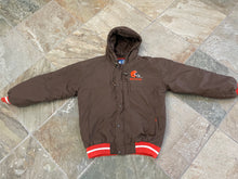 Load image into Gallery viewer, Vintage Cleveland Browns Starter Parka Football Jacket, Size Small