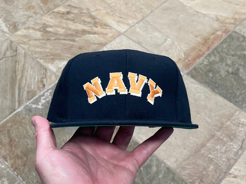 Vintage Navy Midshipmen New Era Snapback College Hat