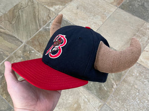 Vintage Buffalo Bisons Horned New Era Snapback Baseball Hat