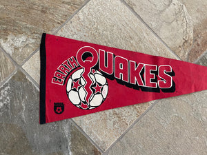 Vintage San Jose Earthquakes NASL Soccer Pennant