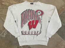 Load image into Gallery viewer, Vintage Wisconsin Badgers College Sweatshirt, Size Medium