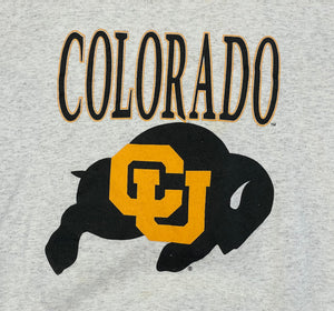 Vintage Colorado Buffaloes Nutmeg College Sweatshirt, Size Large