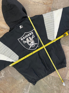 Vintage 1990's Oakland Raiders STARTER Parka Jacket Sz. L