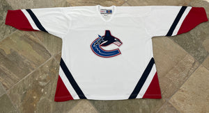 Vintage Vancouver Canucks CCM Hockey Jersey, Size XXL