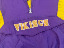Load image into Gallery viewer, Vintage Minnesota Vikings Starter Parka Football Jacket, Size Large