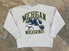 Load image into Gallery viewer, Vintage Michigan Wolverines College Sweatshirt, Size Large