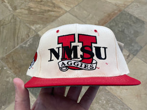 Vintage New Mexico State Aggies Head Start Snapback College Hat