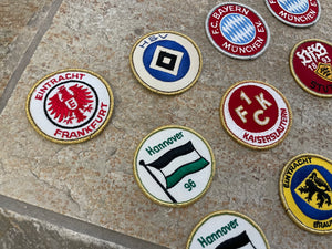 Vintage Bundesliga German a Soccer Football Patches, Lot of 10 ###