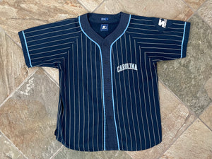 Vintage North Carolina Tar Heels Starter Pinstripe College Jersey, Size Medium