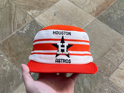 Vintage Houston Astros AJD Pill Box Snapback Baseball Hat