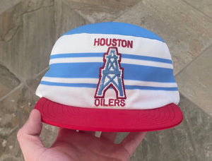 Vintage Houston Oilers AJD Pill Box Snapback Football Hat