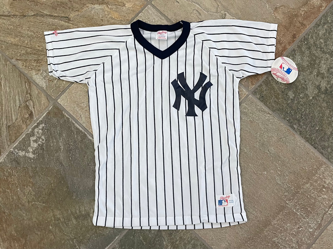 Vintage New York Yankees Rawlings Baseball Jersey, Size Youth XL, 12-14