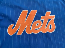 Load image into Gallery viewer, Vintage New York Mets Starter Pinstripe Baseball Jersey, Size Large