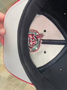 Vintage Cleveland Indians 1995 Central Champions Starter Snapback Baseball Hat