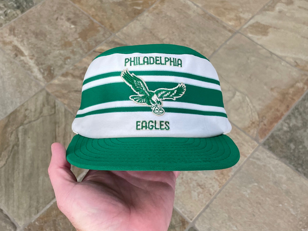 Vintage Philadelphia Eagles AJD Pill Box Snapback Football Hat