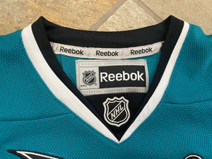 San Jose Sharks Reebok Hockey Jersey, Size Youth S/M, 8-10