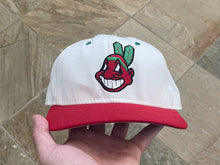 Load image into Gallery viewer, Vintage Cleveland Indians DeLong Snapback Baseball Hat