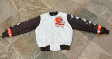 Load image into Gallery viewer, Vintage Cleveland Browns Chalk Line Fanimation Football Jacket, Size Medium