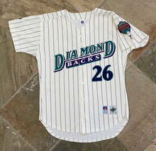 Load image into Gallery viewer, Vintage Arizona Diamondbacks Damian Miller Russell Baseball Jersey, Size 44, Large