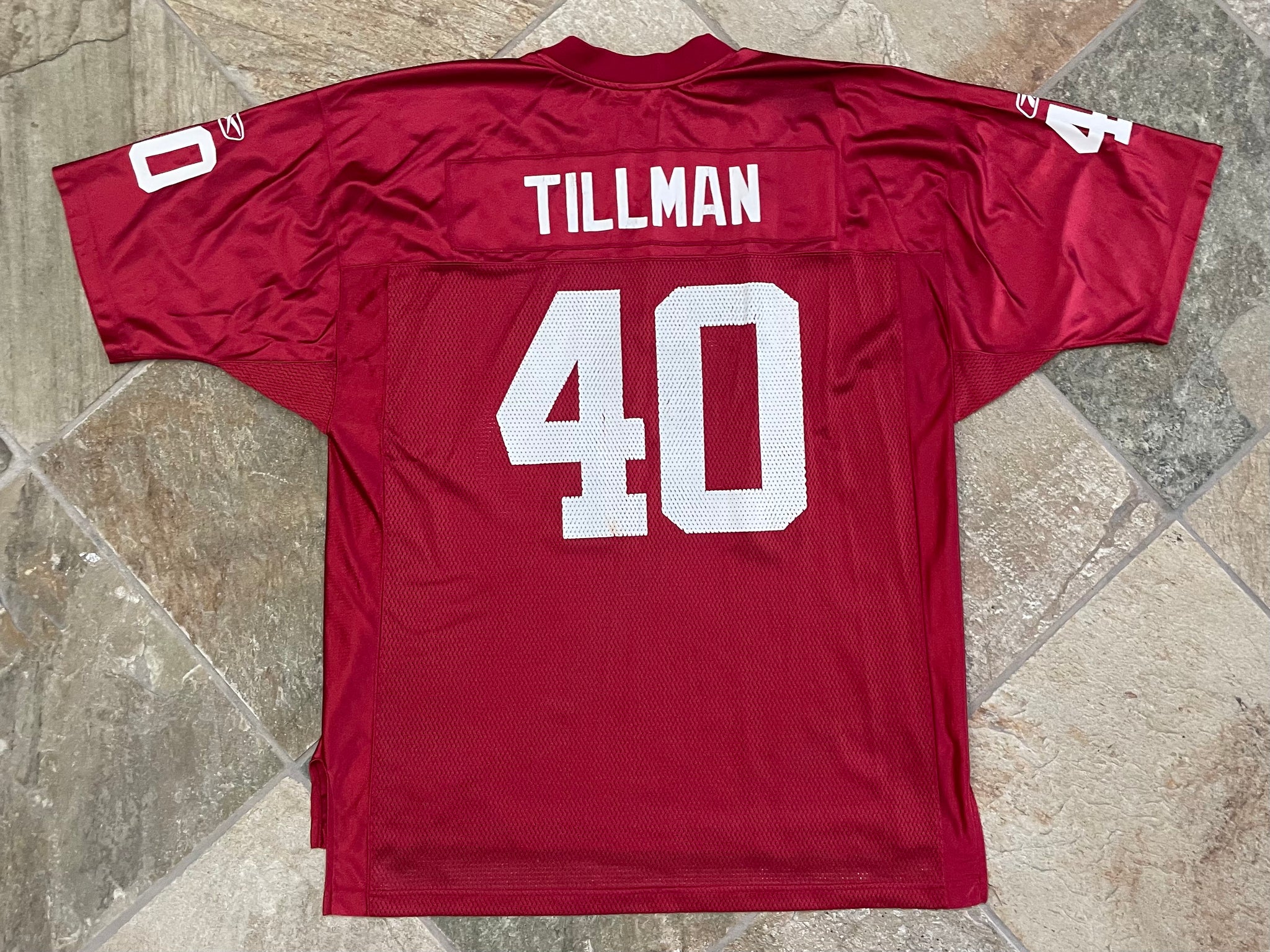 Vintage Arizona Cardinals Pat Tillman Reebok Football Jersey, Size