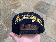 Load image into Gallery viewer, Vintage Michigan Wolverines Sports Specialties Script Snapback College Hat