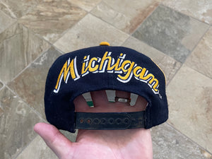 Vintage Michigan Wolverines Sports Specialties Script Snapback College Hat