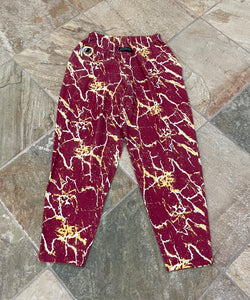 Vintage Washington Redskins Zubaz Football Pants, Size Medium