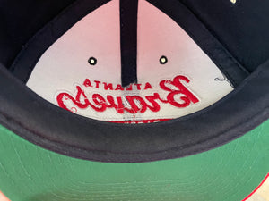 Vintage Atlanta Braves Starter Tailsweep Snapback Baseball Hat