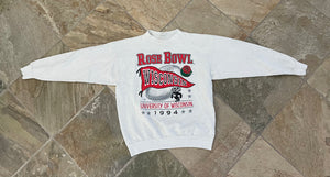 Vintage Wisconsin Badgers Rose Bowl Football College Sweatshirt, Size XXL