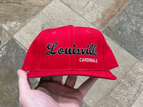 Vintage Louisville Cardinals The Game Snapback College Hat