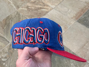 Vintage Chicago Cubs Drew Pearson Graffiti Snapback Baseball Hat