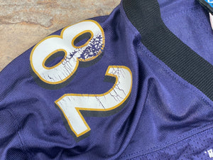 Vintage Baltimore Ravens Shannon Sharpe Adidas Football Jersey, Size Medium