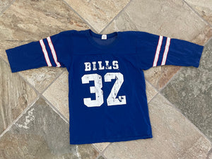 Vintage Buffalo Bills OJ Simpson Rawlings Jersey Football TShirt, Size Youth Medium, 10-12