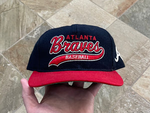 Vintage Atlanta Braves Starter Tailsweep Snapback Baseball Hat