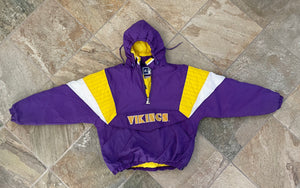 Vintage Minnesota Vikings Starter Parka Football Jacket, Size Large