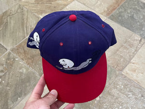 Vintage Casper Ghost American Needle Blockhead Snapback Hat ***