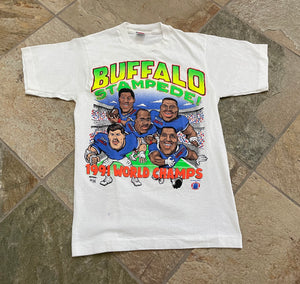 Vintage Buffalo Bills 1991 World Champs Phantom Football TShirt, Size Medium