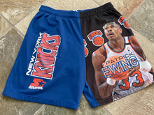 Load image into Gallery viewer, Vintage New York Knicks Patrick Ewing Starter Basketball Shorts, Size Large