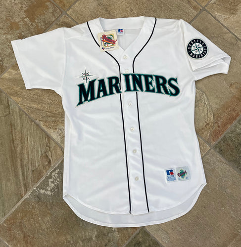 Vintage Seattle Mariners Alex Rodriguez Russell Baseball Jersey, Size 44, Large