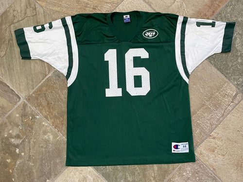 Vintage New York Jets Vinny Testaverde Champion Football Jersey, Size 44, Large