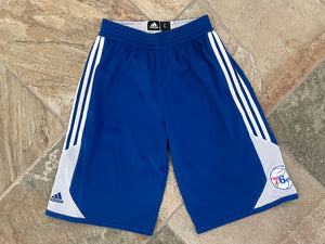 Philadelphia 76ers Team Issued Adidas Basketball Shorts, Size Large