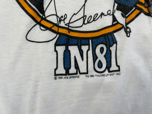 Vintage Pittsburgh Steelers Mean Joe Green Football Tshirt, Size XL