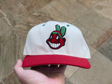 Load image into Gallery viewer, Vintage Cleveland Indians DeLong Snapback Baseball Hat