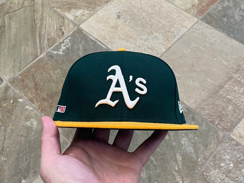 Oakland Athletics New Era MLB 150 Pro Fitted Baseball Hat, Size 7 1/4